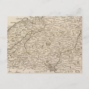 Französisch-Niederlande (Österreich) Postkarte