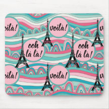 Französisch Ooh la la la! Voila! Chic Eiffel Tower