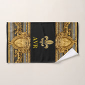 Französisch Ormolu Initialed Geschenk /Gast Badhandtuch Set (Handtuch)