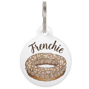 Französisch Paris Brest Choux Konditorei Dessert Haustiermarke