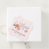 Französisch Parisian Favor Tag Geschenkanhänger (Beispiel)