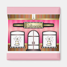 Französisch Patisserie Magnet