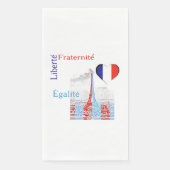 Französisch patriotisch serviette (Vorderseite)