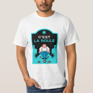 Französisch Pétanque Bocce T-Shirt