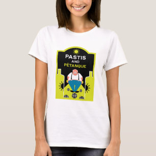 Französisch Pétanque Bocce T-Shirt