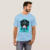 Französisch Pétanque Bocce T-Shirt (Vorne ganz)