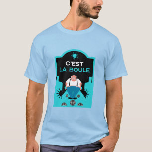Französisch Pétanque Bocce T-Shirt