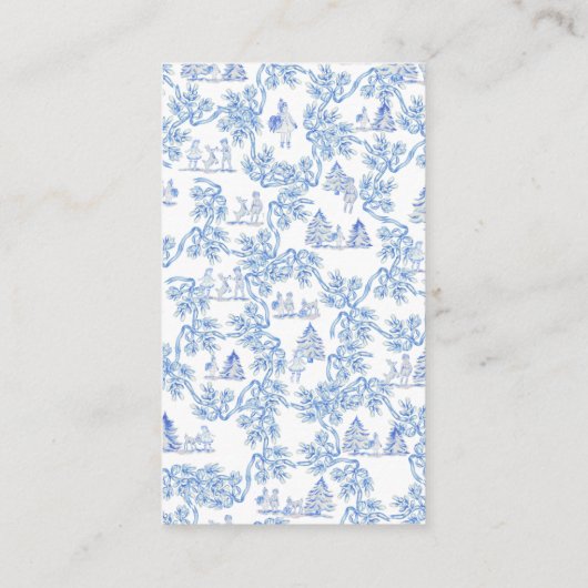 Französisch Pink Girl Babydusche Bücher für Baby Begleitkarte (Rückseite)