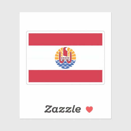 Französisch-Polynesien Aufkleber (Blatt)