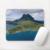 Französisch-Polynesien, Bora Bora. Luftbild Mousepad (Mit Mouse)