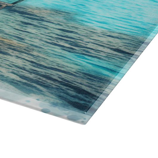 Französisch Polynesien Bora | Schneidebrett (Ecke)