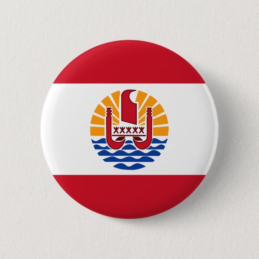 Französisch-Polynesien Button (Vorderseite)