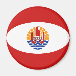 Französisch-Polynesien-Flag-Magnet Magnet