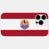 Französisch-Polynesien-Flagge Case-Mate iPhone Hülle (Rückseite (Horizontal))