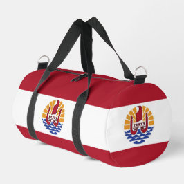 Französisch-Polynesien-Flagge Duffle Bag