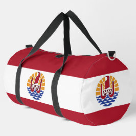 Französisch-Polynesien-Flagge Duffle Bag