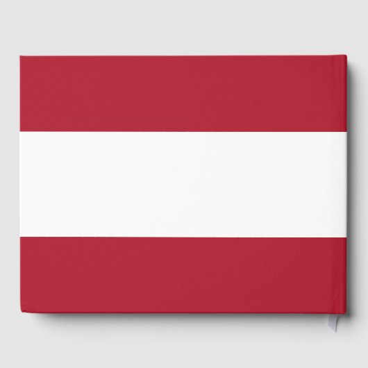 Französisch-Polynesien-Flagge Gästebuch (Rückseite)