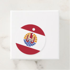 Französisch-Polynesien-Flagge Geschenkanhänger