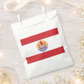 Französisch-Polynesien-Flagge Geschenktütchen (Ausgeschnitten)