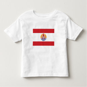 Französisch-Polynesien-Flagge Kleinkind T-shirt
