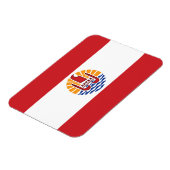 Französisch-Polynesien-Flagge Magnet (Linke Seite)