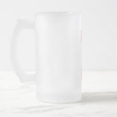 Französisch-Polynesien-Flagge Mattglas Bierglas (Links)