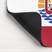 Französisch-Polynesien-Flagge Mousepad (Ecke)