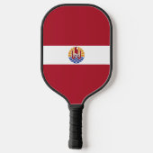 Französisch-Polynesien-Flagge Pickleball Schläger (Rückseite)