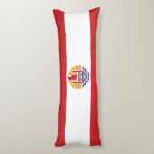Französisch-Polynesien-Flagge Seitenschläferkissen (Rückseite (Vertikal))