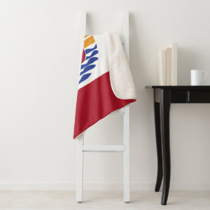 Französisch-Polynesien-Flagge Sherpadecke