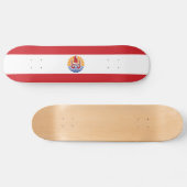 Französisch-Polynesien-Flagge Skateboard (Horizontal)