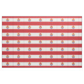 Französisch-Polynesien-Flagge Stoff (Fat Quarter (45,7 x 55,9 cm))