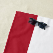 Französisch-Polynesien-Flagge Strandtuch (Beispiel)