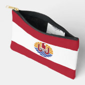 Französisch-Polynesien-Flagge Zubehörtasche (Offen)