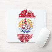 Französisch-Polynesien-Flaggenstaat Mousepad (Mit Mouse)