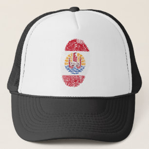 Französisch-Polynesien-Flaggenstaat Truckerkappe
