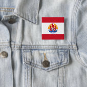 Französisch-Polynesien, Frankreich Button (Beispiel)
