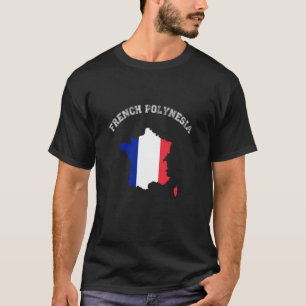 Französisch-Polynesien Land Vintage Land Flagge Ka T-Shirt