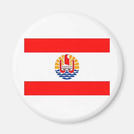 Französisch-Polynesien Magnet (Vorne)