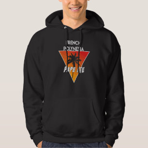 Französisch-Polynesien mit sonnigen Farben Hoodie