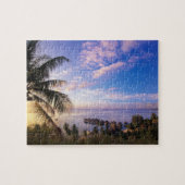 Französisch-Polynesien, Moorea. Aussicht auf die B Puzzle (Horizontal)