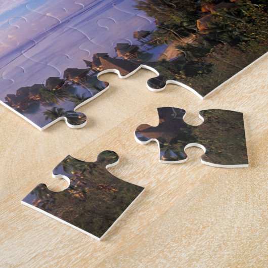 Französisch-Polynesien, Moorea. Aussicht auf die B Puzzle (Seite)