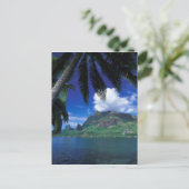 Französisch-Polynesien, Moorea. Cooks Bay. Green Postkarte (Stehend Vorderseite)
