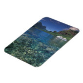 Französisch-Polynesien, Moorea. Cooks Bay. Kreuzfa Magnet (Linke Seite)