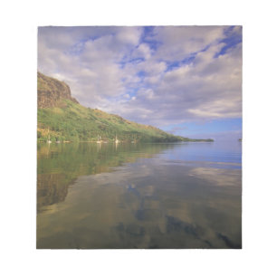 Französisch-Polynesien, Moorea. Cooks Bay. Kreuzfa Notizblock