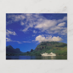 Französisch-Polynesien, Moorea. Cooks Bay. Kreuzfa Postkarte