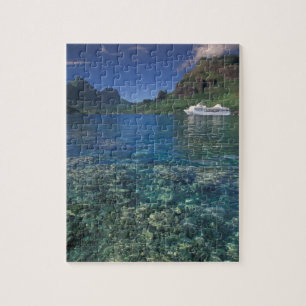 Französisch-Polynesien, Moorea. Cooks Bay. Kreuzfa Puzzle