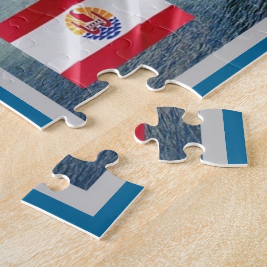 Französisch-Polynesien - Moorea - Cook's Bay - Puzzle (Seite)