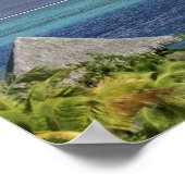 Französisch-Polynesien, Moorea. Die Aussicht auf d Poster (Ecke)