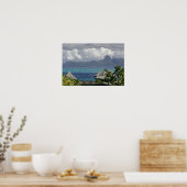 Französisch-Polynesien, Moorea. Die Aussicht auf d Poster (Küche)